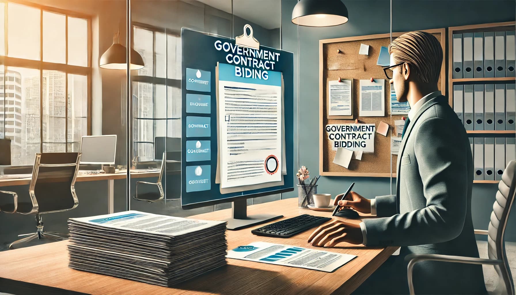 Blog post cover image for How to Bid on Government Contracts Successfully