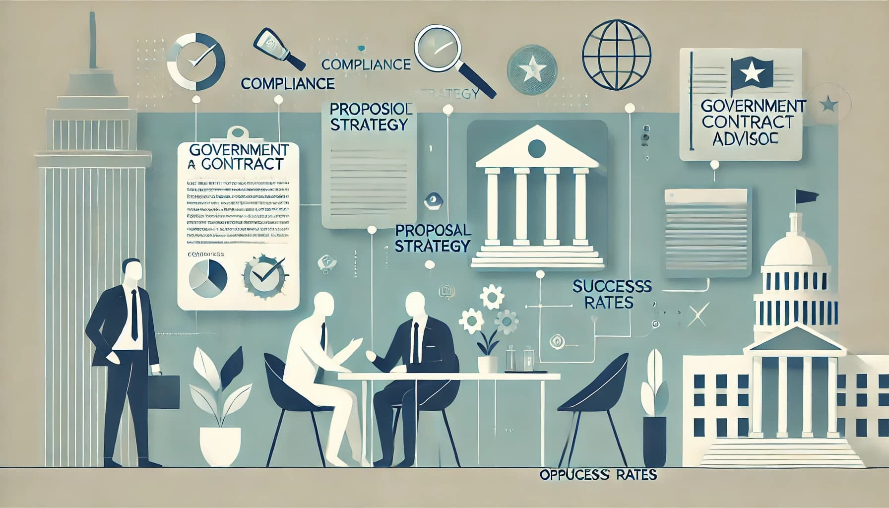 Blog post cover image for The Role of a Government Contract Advisor in Securing Contracts