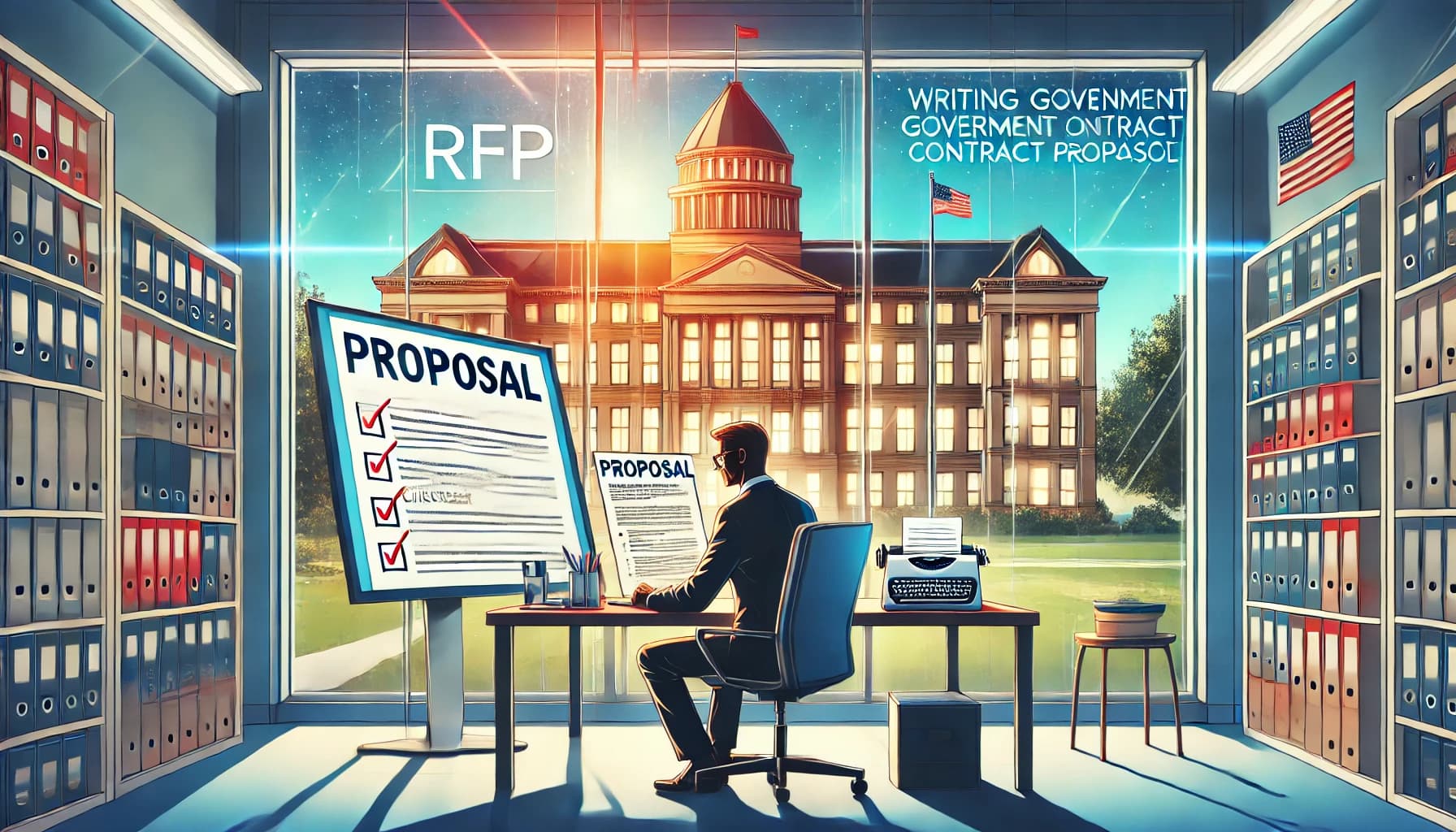 Blog post cover image for Writing a Winning Government Contract Proposal: Tips and Tricks